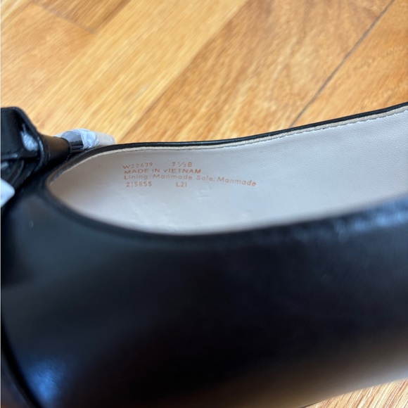 Black leather sling backs - Picture 10 of 10